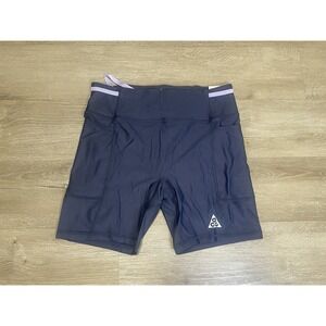 NWT Nike ACG Dri-FIT ADV Mid-Rise 6" Sz M Biker Running Shorts Blue HJ0259-437